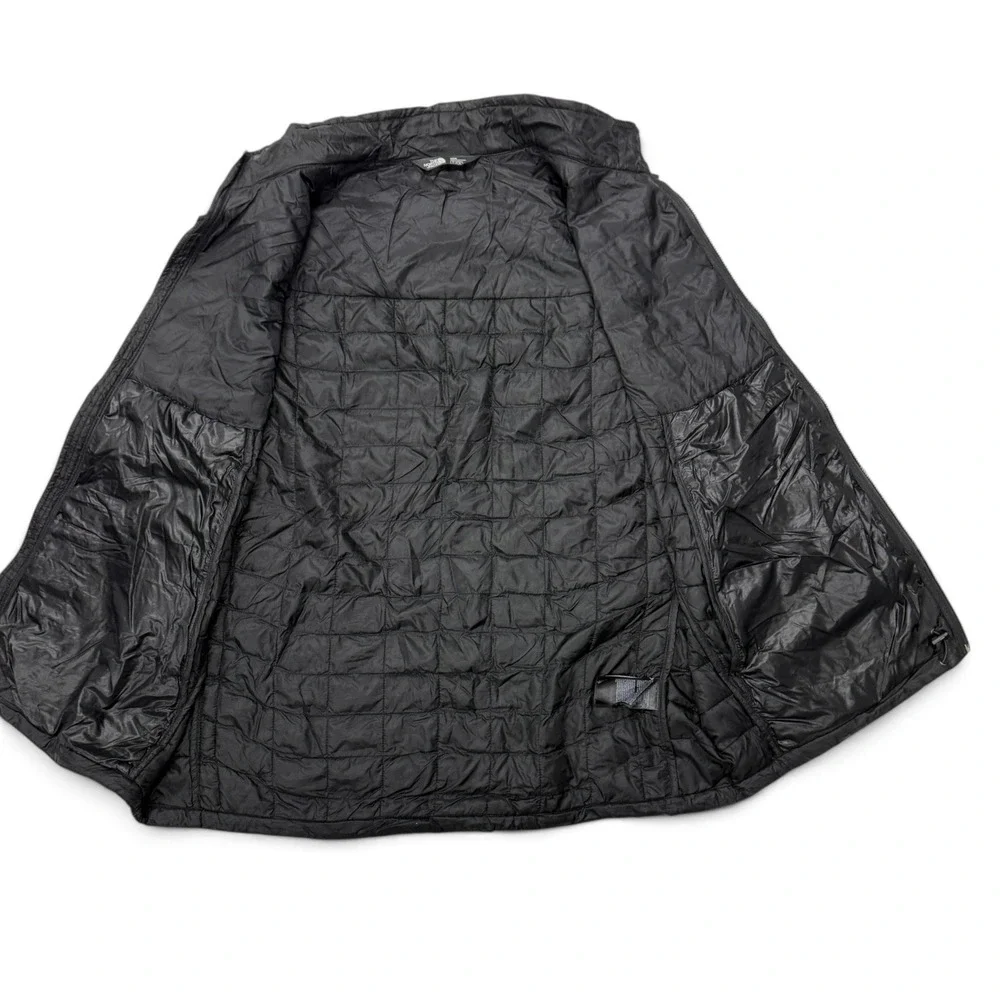 The North Face Thermoball Vest Mens Large Black Quilted Insulated NF00C940